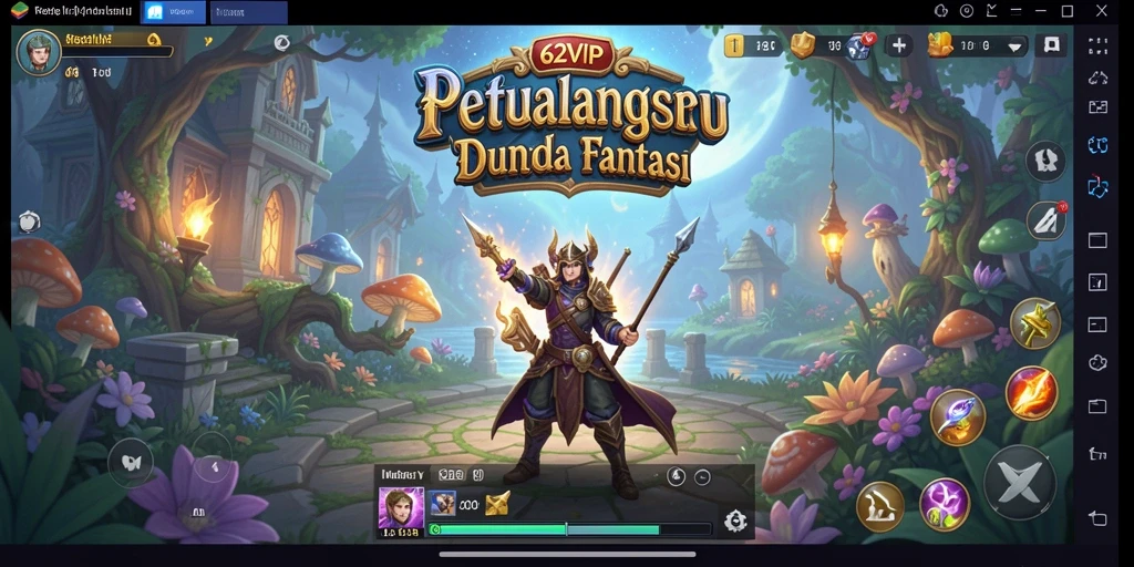 Tangkapan layar yang menampilkan aksi seru dalam game Adventure 62VIP.