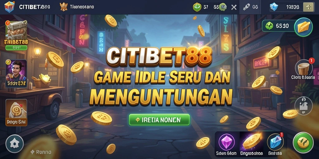 Tampilan screenshot gameplay CITIBET88 yang menampilkan keseruan bermain Idle.