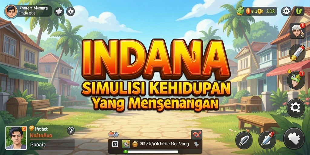 Tampilan gameplay yang menawan dan interaktif di INDAAA.