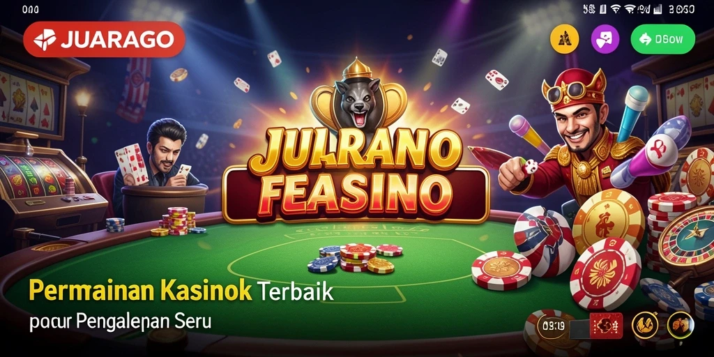 Tampilan gameplay JUARAGO yang menarik dan mendebarkan.