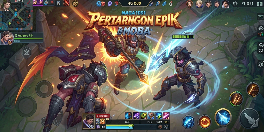 Tampilan gameplay NAGA1001 yang penuh aksi dan strategi.