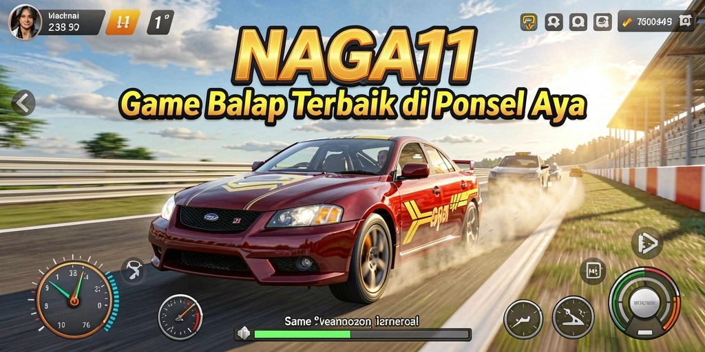 Tampilan gameplay Racing yang mendebarkan di NAGA11.