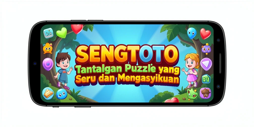 Screenshot gameplay SENGTOTO yang menunjukkan keseruan dalam memecahkan puzzle.