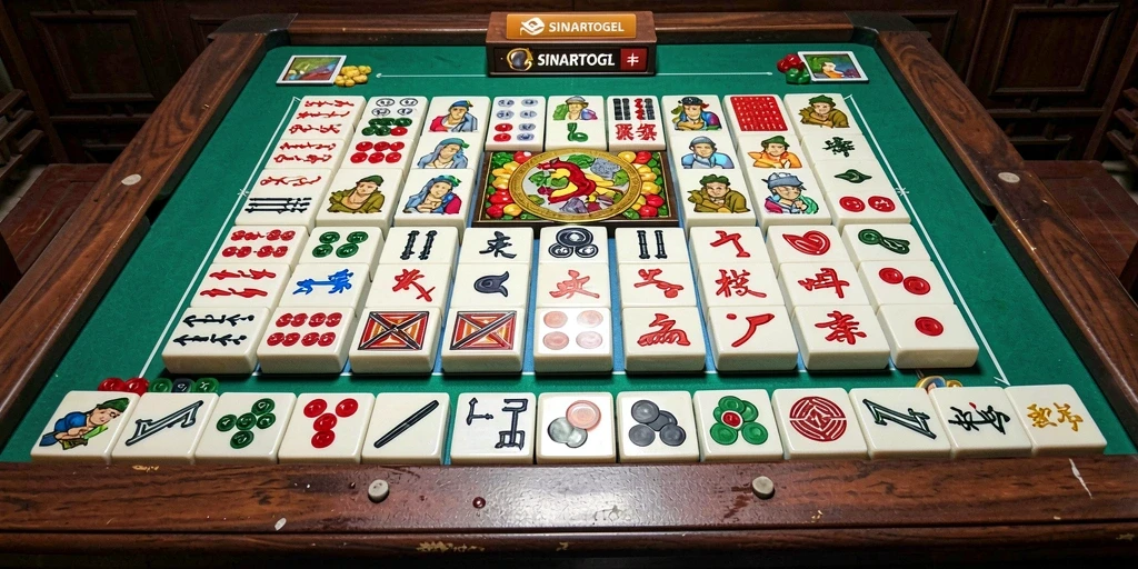 Screenshot gameplay SINARTOGEL menampilkan momen seru bermain Mahjong.