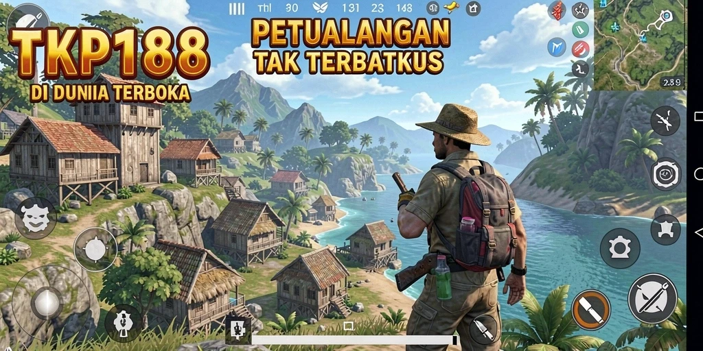 Screenshot gameplay TKP188 menampilkan eksplorasi dunia yang mendebarkan.