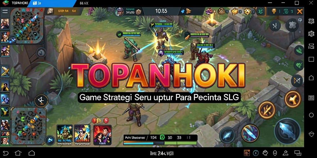 Tangkapan layar gameplay menarik dari TOPANHOKI.